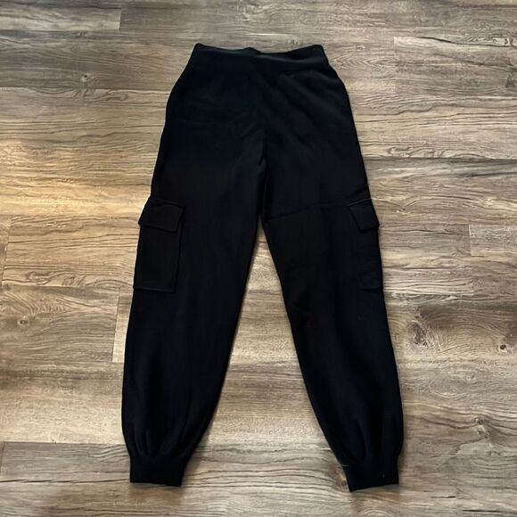Culpos X INC Black Cargo Sweater Jogger XS - Picture 2 of 6
